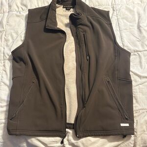 Ariat Men's Dark Brown Softshell Vest